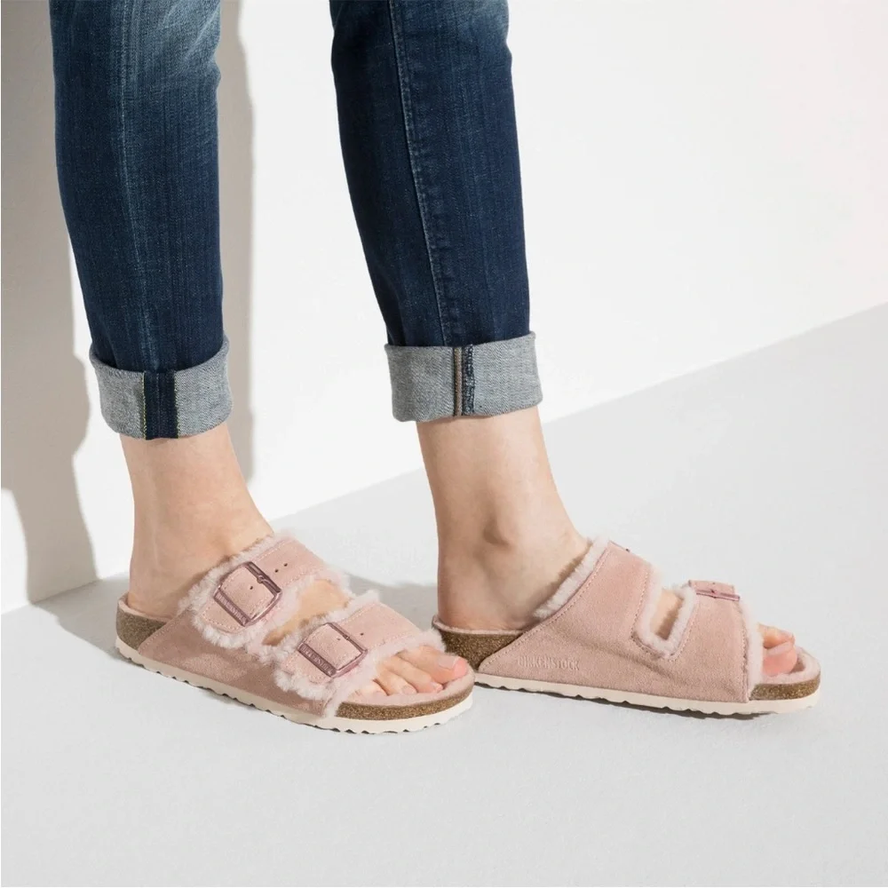 Birkenstock x Arizona- Blush Suede - Picture 3 of 11